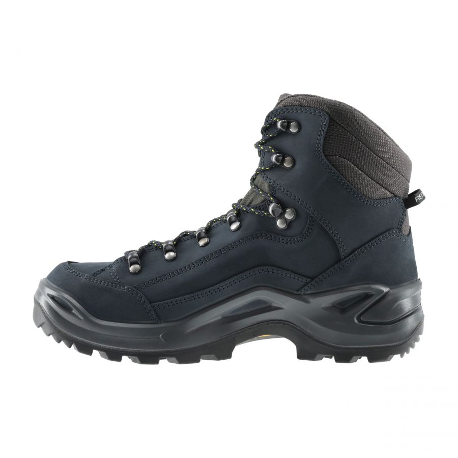 Boots m LOWA Renegade GTX mid, dark blue/limo 3/8