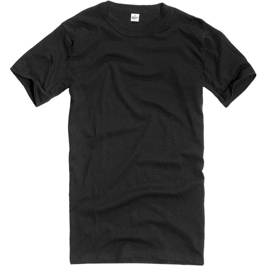 Brandit BW men's t-shirt black 1/4