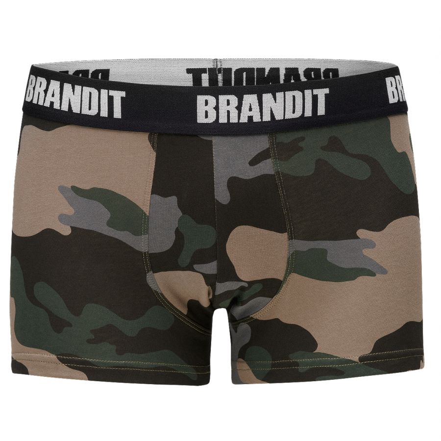 Brandit Logo 2 men's boxer shorts camouflage 2/4