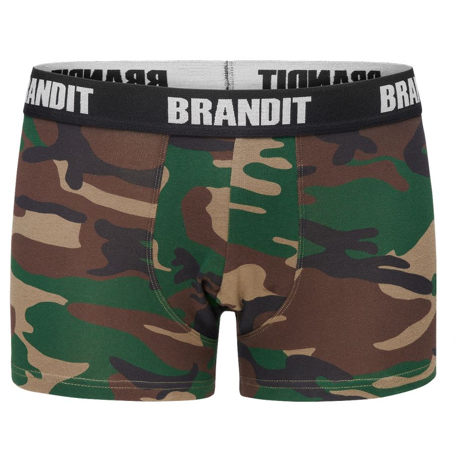 Brandit Logo 2 men's boxer shorts camouflage 3/4