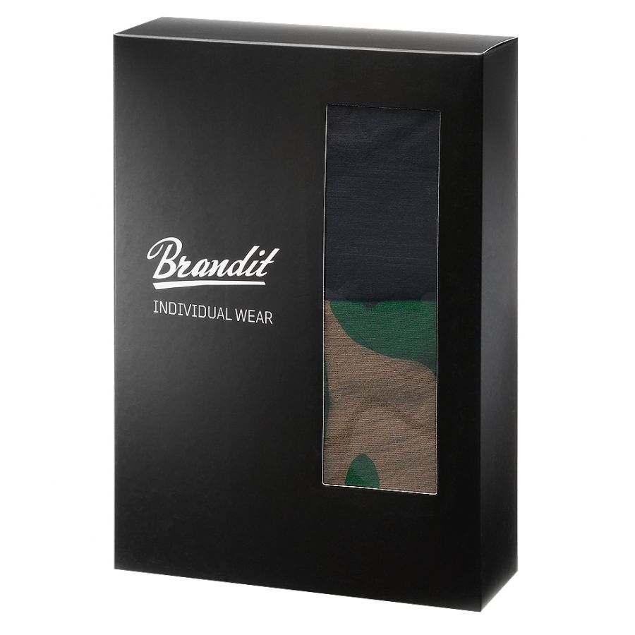 Brandit Logo 2 men's boxer shorts camouflage/black 4/4
