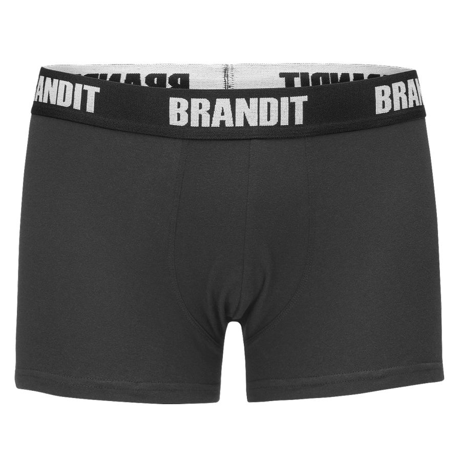 Brandit Logo 2 men's boxer shorts camouflage/black 2/4