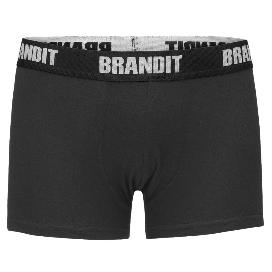Brandit Logo 2 men's boxer shorts dark camouflage 2/4