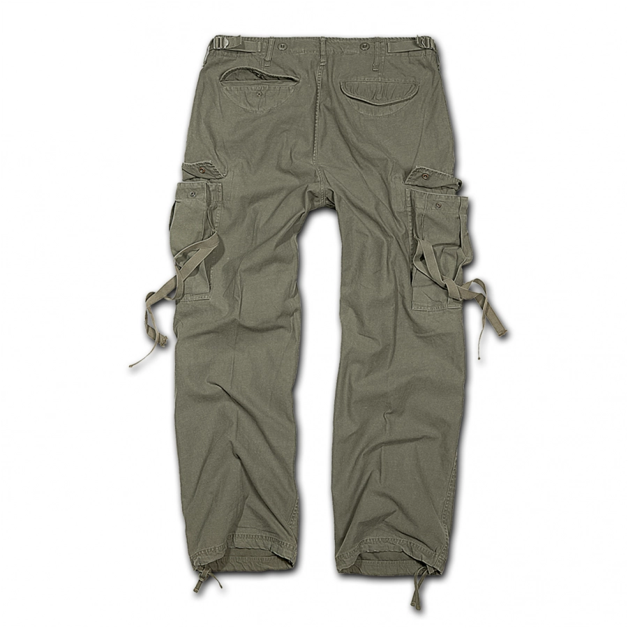Brandit M65 Vintage olive green men's pants 2/5