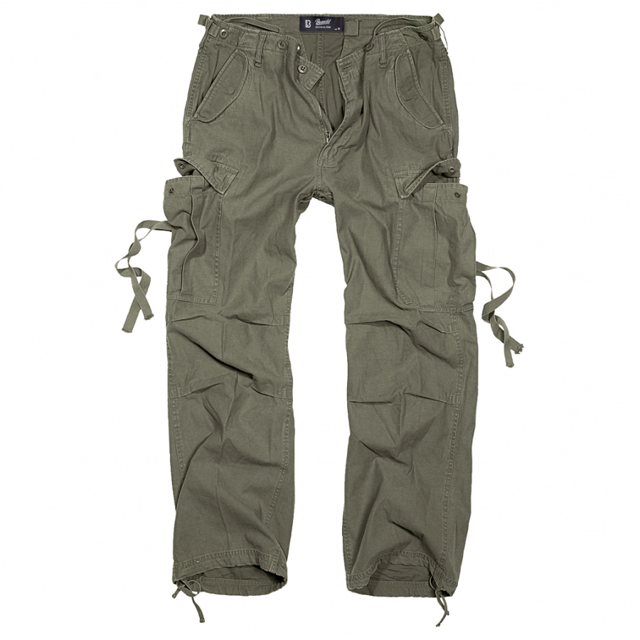 Brandit M65 Vintage olive green men's pants 1/5