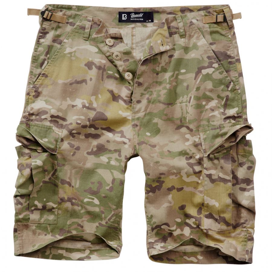 Brandit men's BDU Ripstop camouflage tactica shorts 1/5