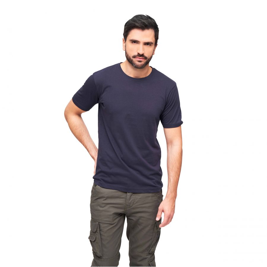 Brandit men's t-shirt navy blue 3/3