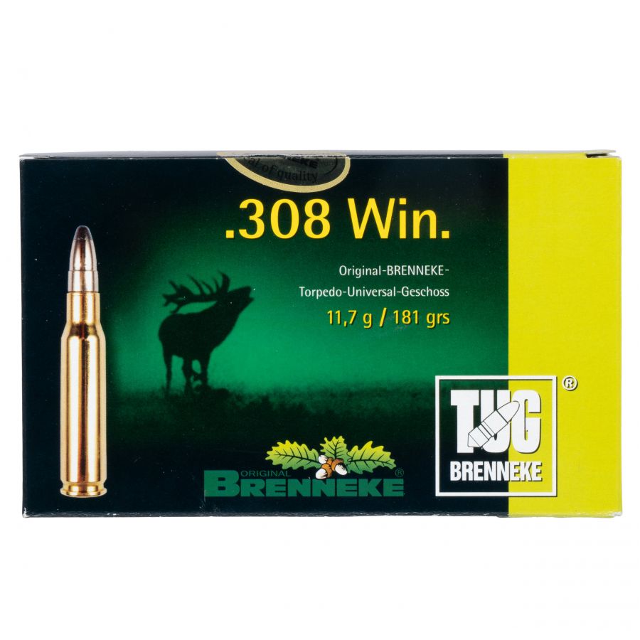 Brenneke ammunition cal. 308 Win TUG 11.7 g 3/3