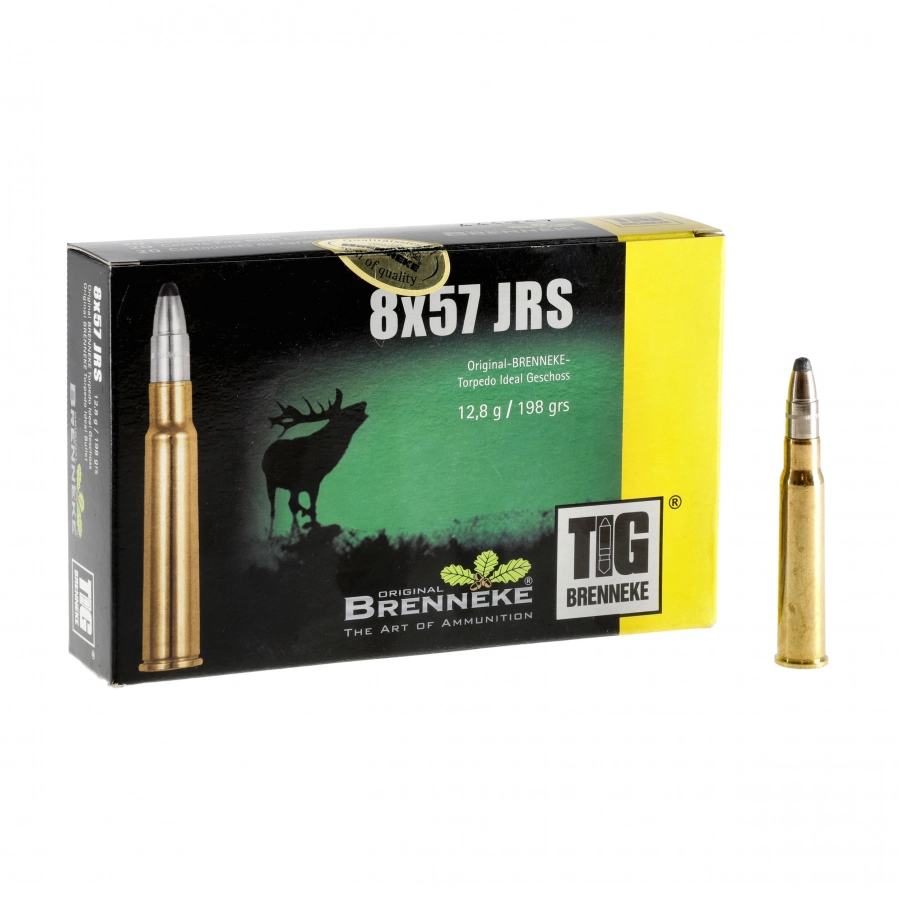 Brenneke Ammunition cal. 8x57 JRS TIG 12.8 g 1/4