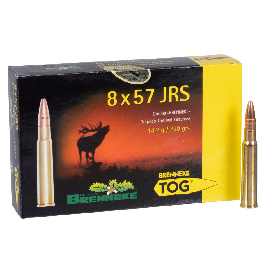 Brenneke ammunition cal. 8x57 JRS TOG 14.7 g 1/3