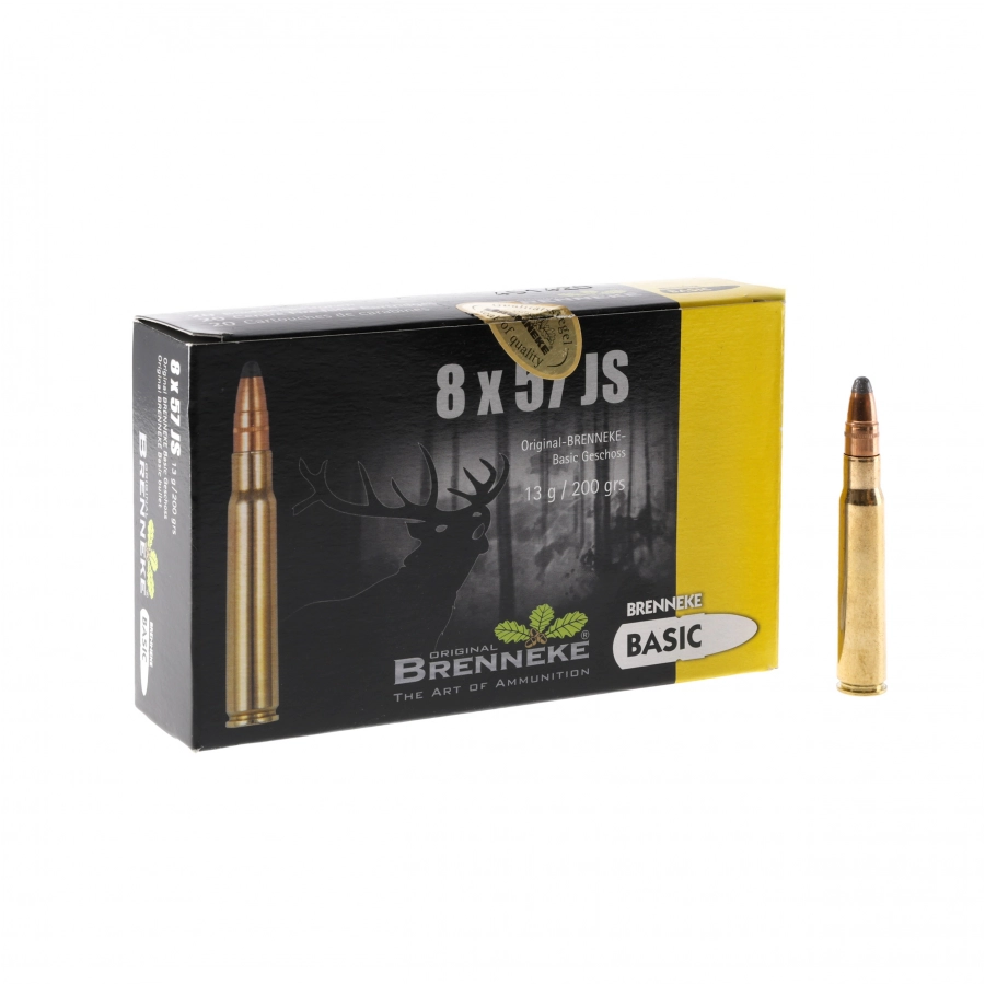 Brenneke ammunition cal. 8x57 JS Basic 13g 1/4