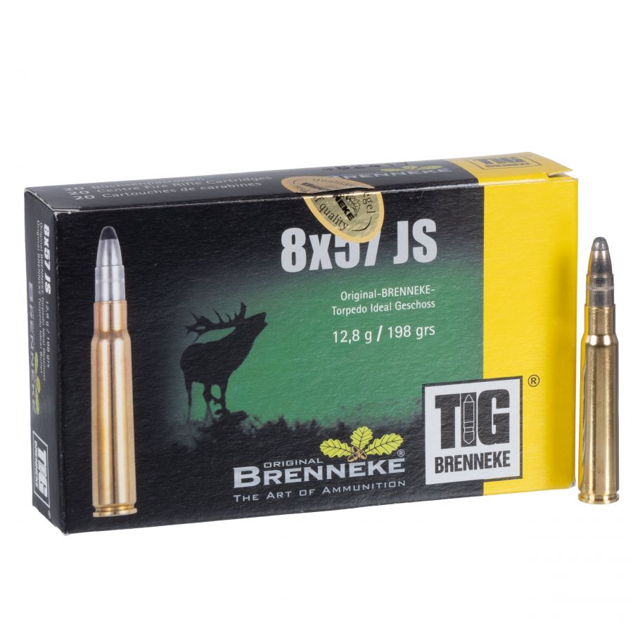 Brenneke ammunition cal. 8x57 JS TIG 12.8 g 1/3