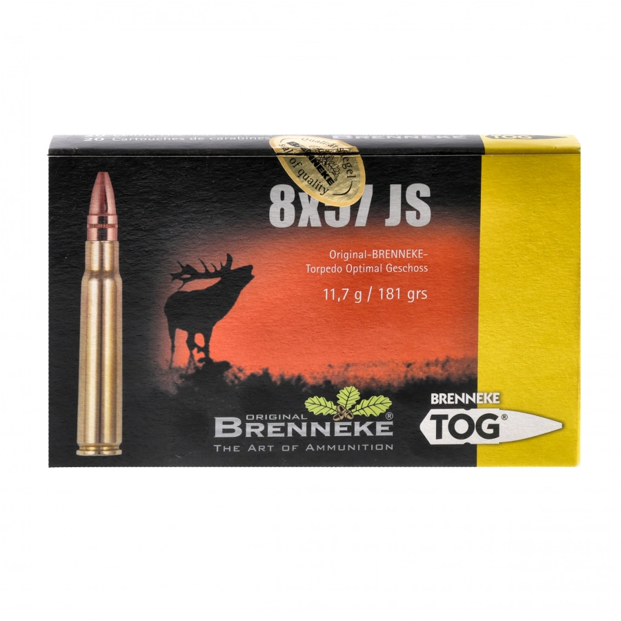 Brenneke ammunition cal. 8x57 JS TOG 11.7 g 4/4