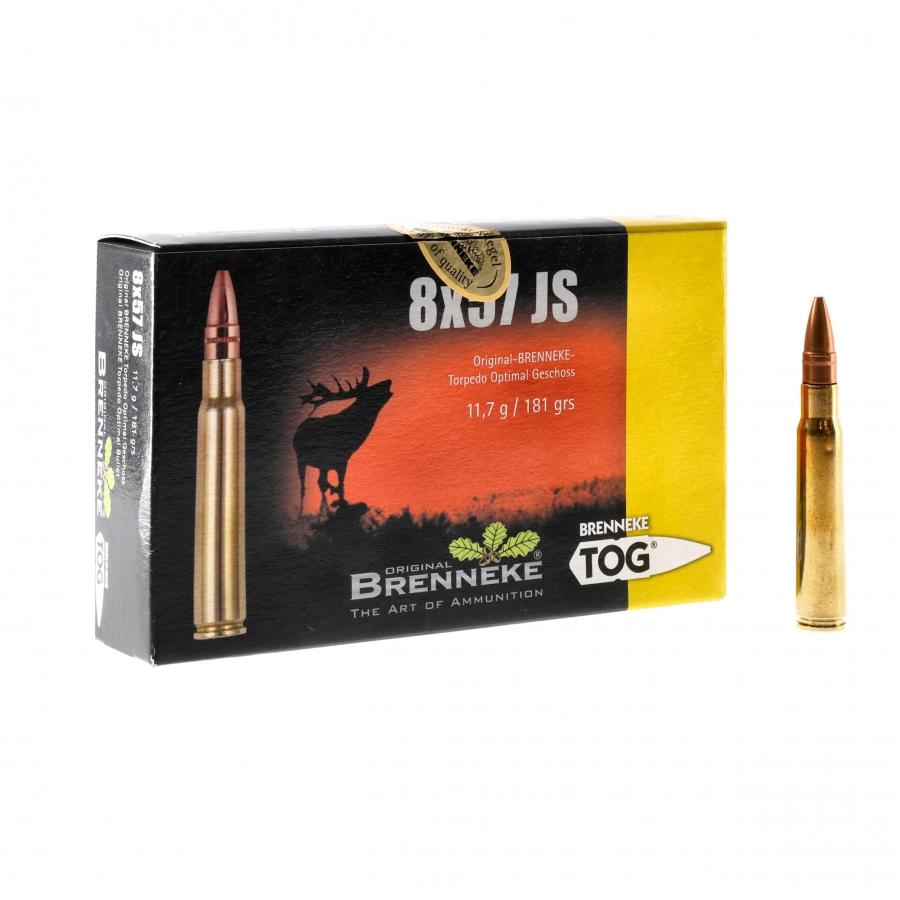 Brenneke ammunition cal. 8x57 JS TOG 11.7 g 1/4