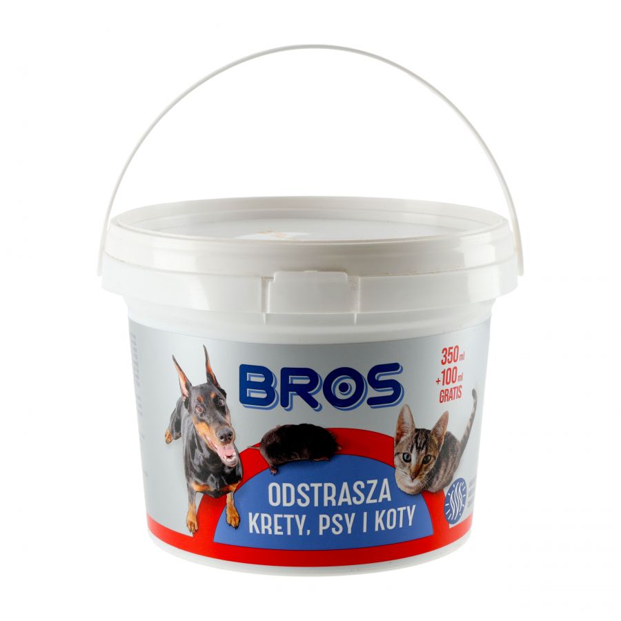 Bros granules repel moles, dogs and cats 450 ml 1/2