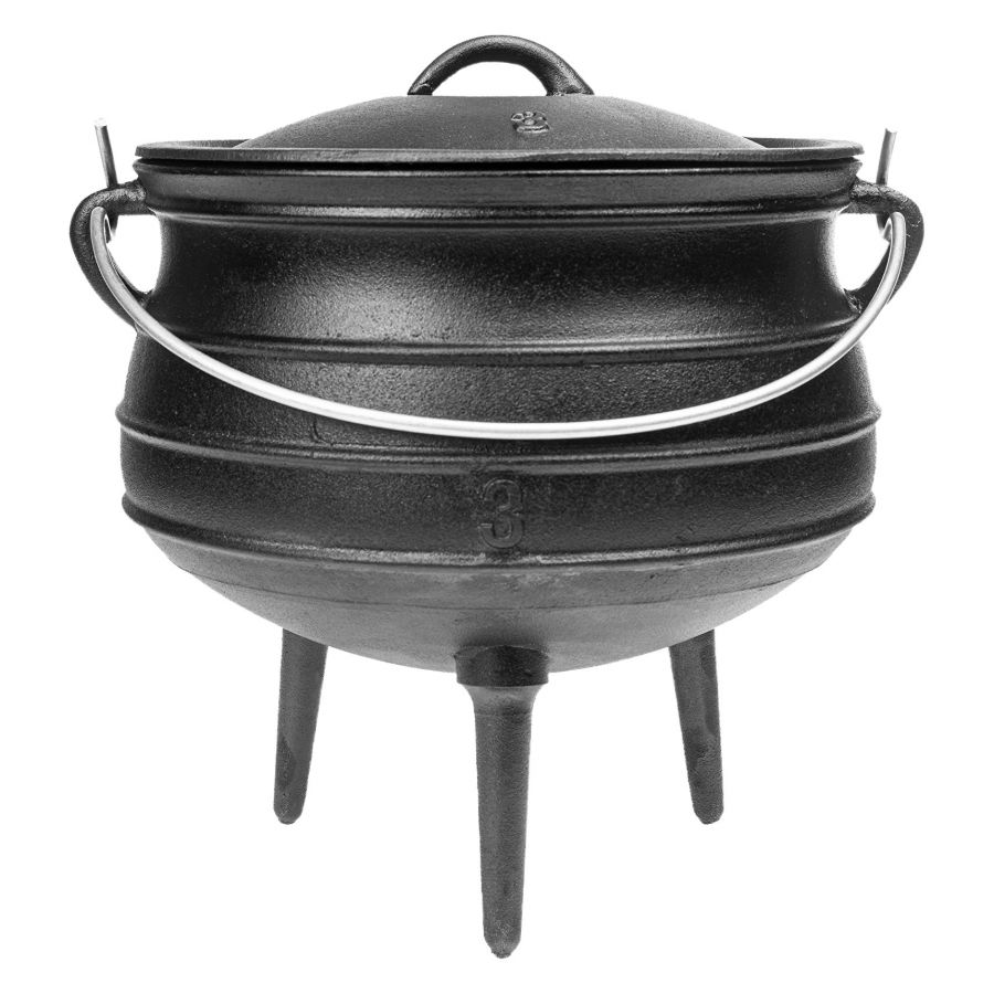 Browin Safari African cast iron cauldron 7 l 1/5
