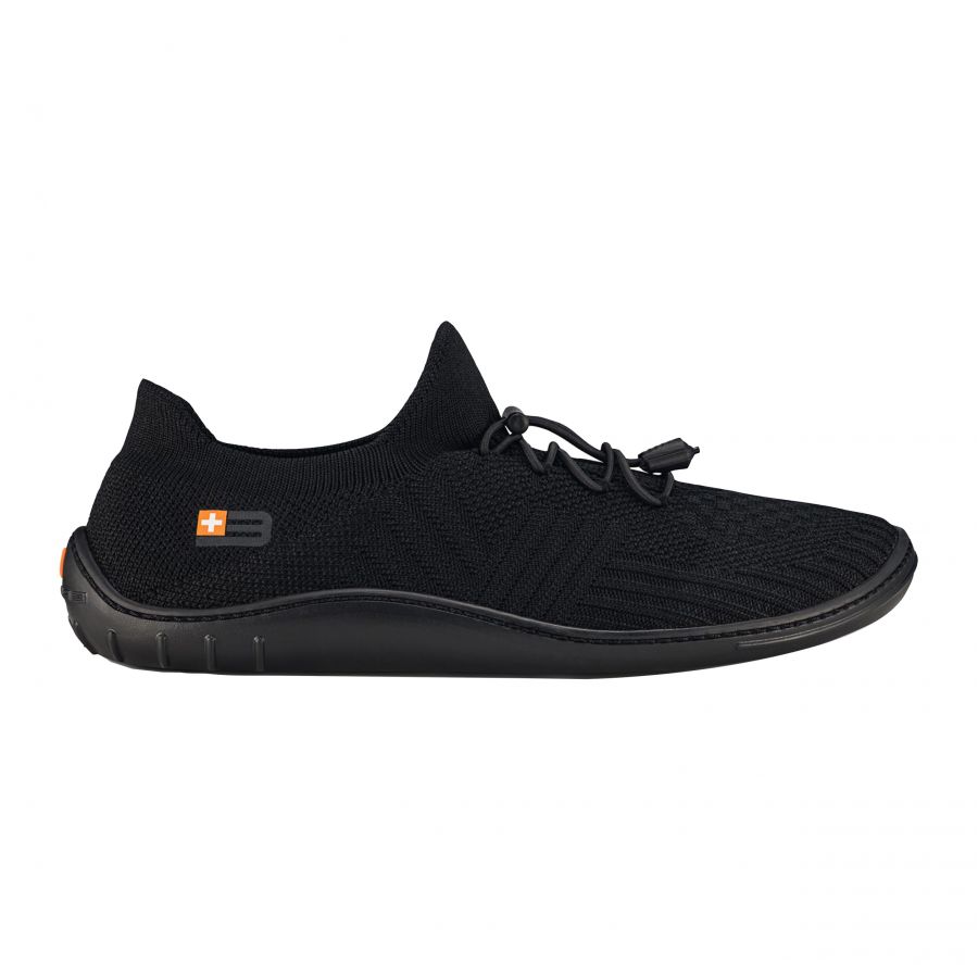 Brubeck barefoot merino men's shoes black 1/8