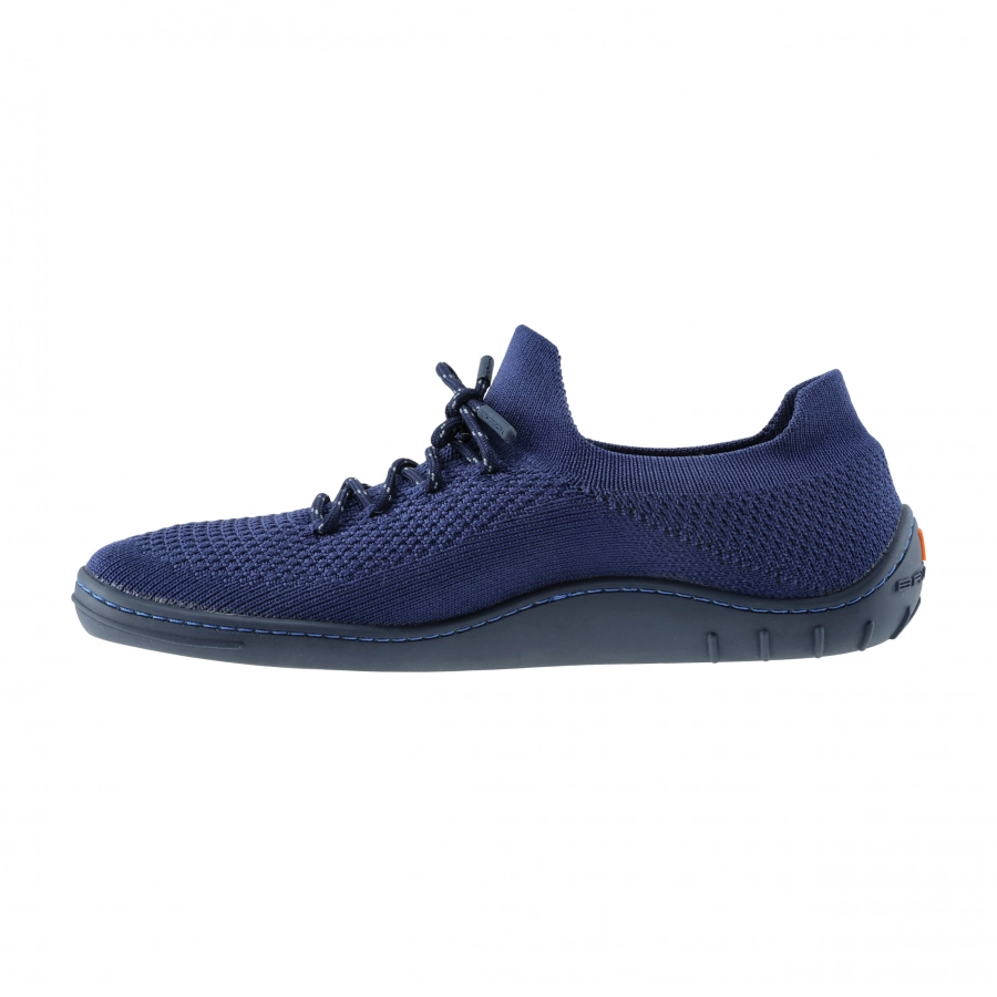 Brubeck barefoot merino men's shoes navy blue 3/6