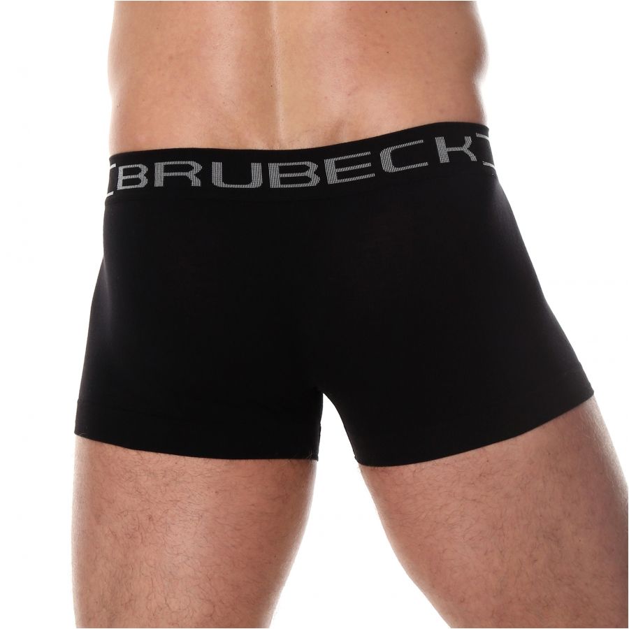 Brubeck COMFORT COTTON men's boxer shorts black 3/3