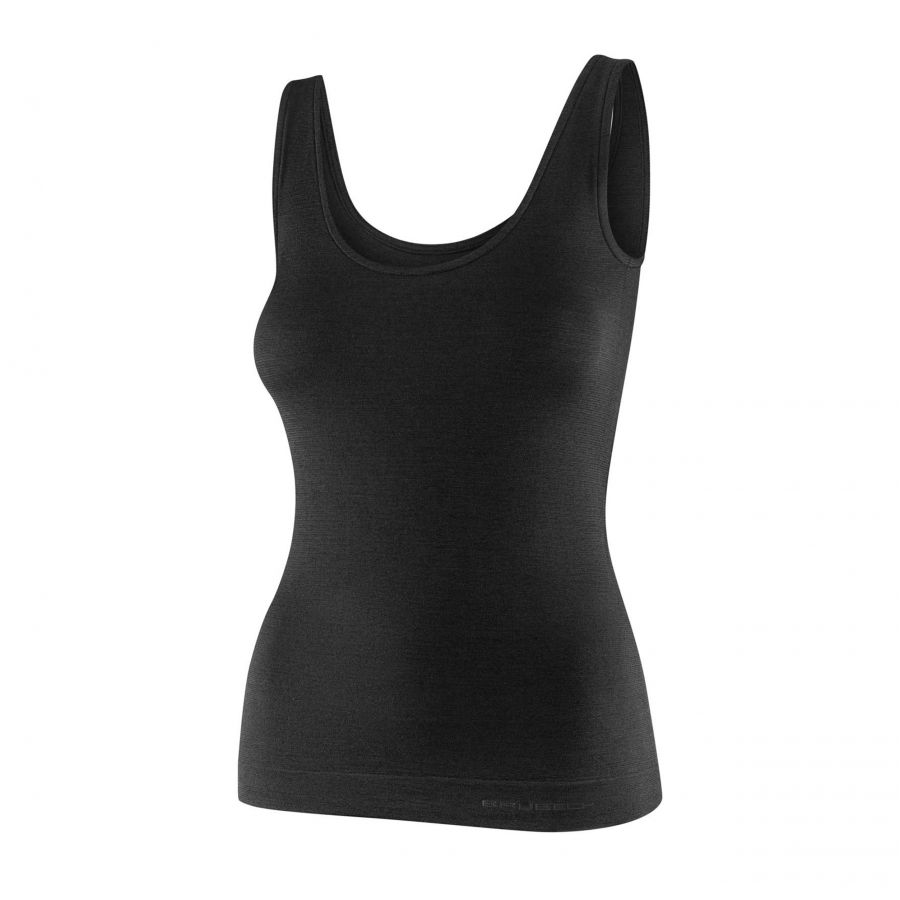 Brubeck COMFORT MERINO sleeveless t-shirt 1/4