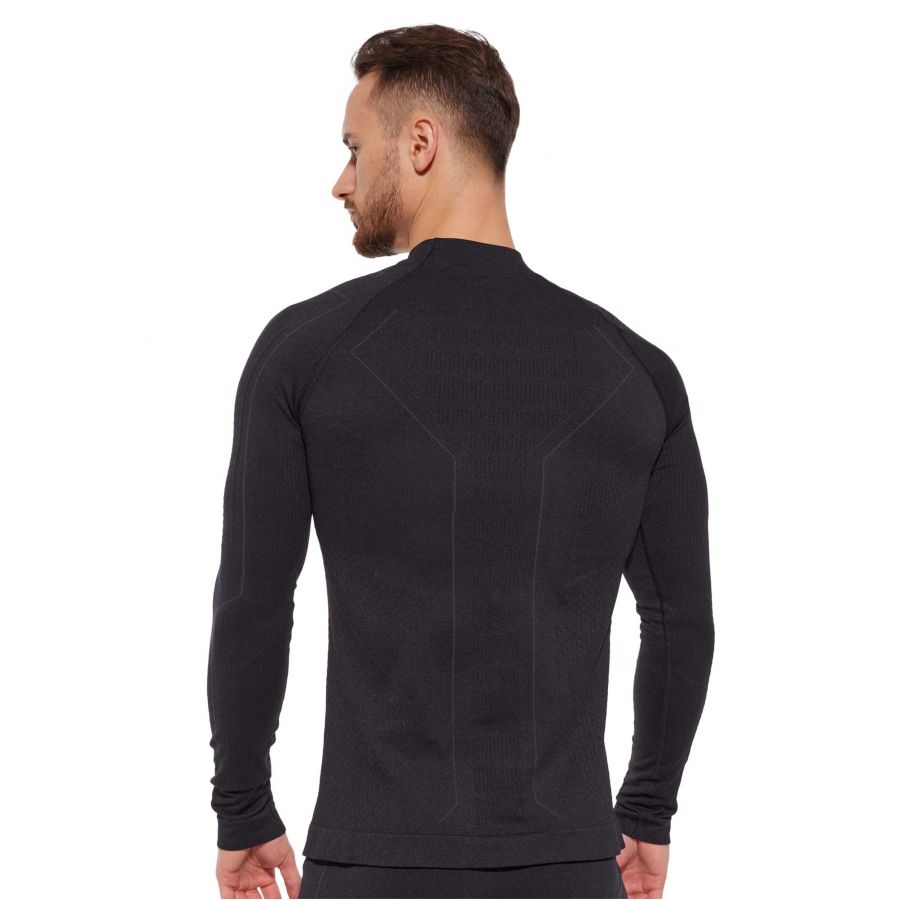 Brubeck COOLER sweatshirt black 3/3