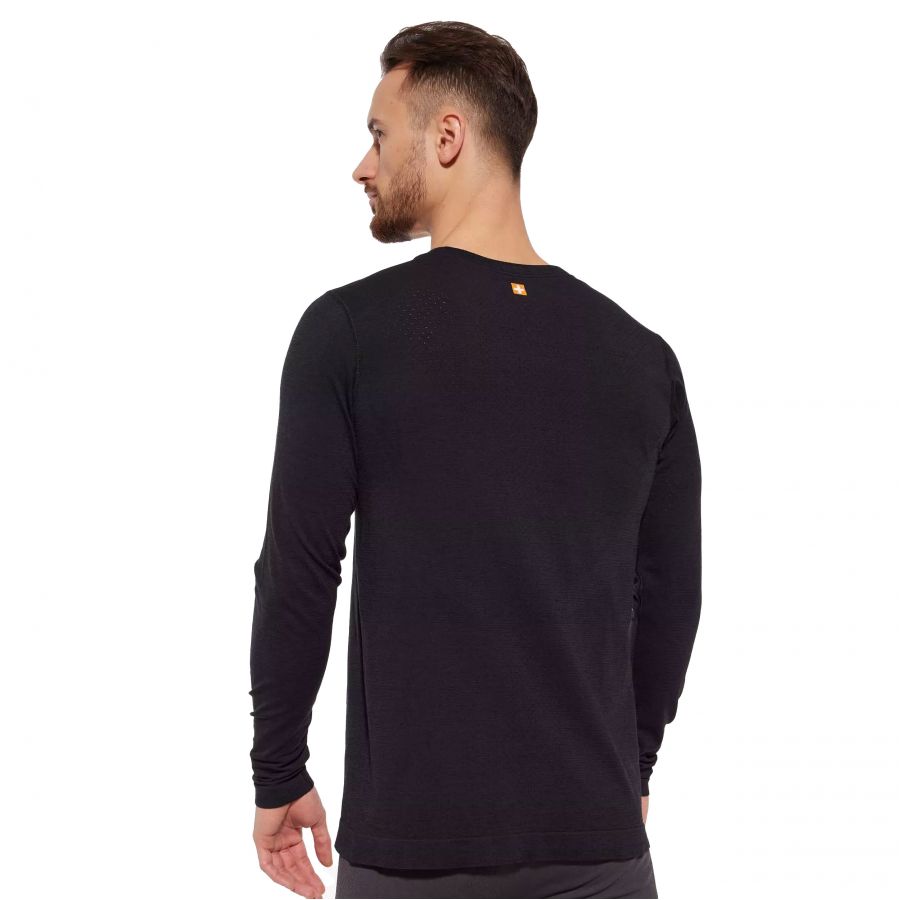 Brubeck OUTDOOR WOOL long sleeve men's t-shirt 2/3