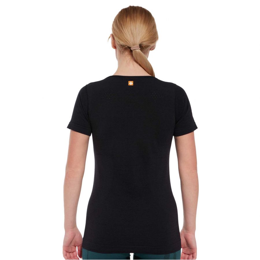 Brubeck OUTDOOR WOOL PRO T-shirt black 3/3