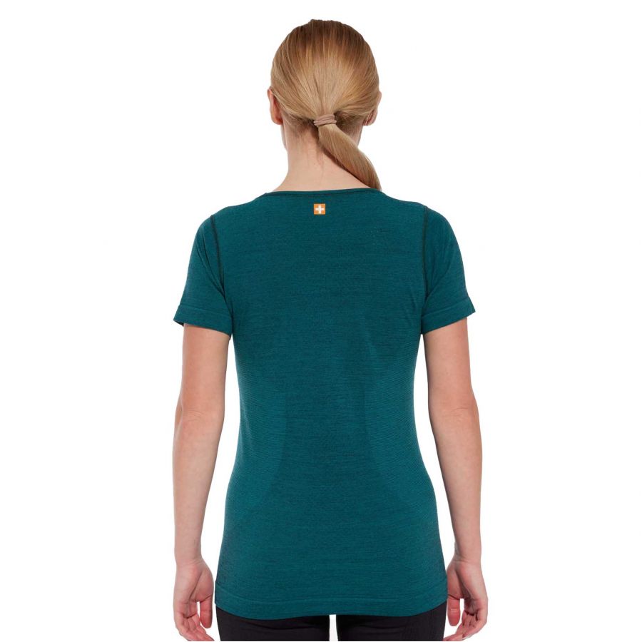 Brubeck OUTDOOR WOOL PRO T-shirt green 3/3