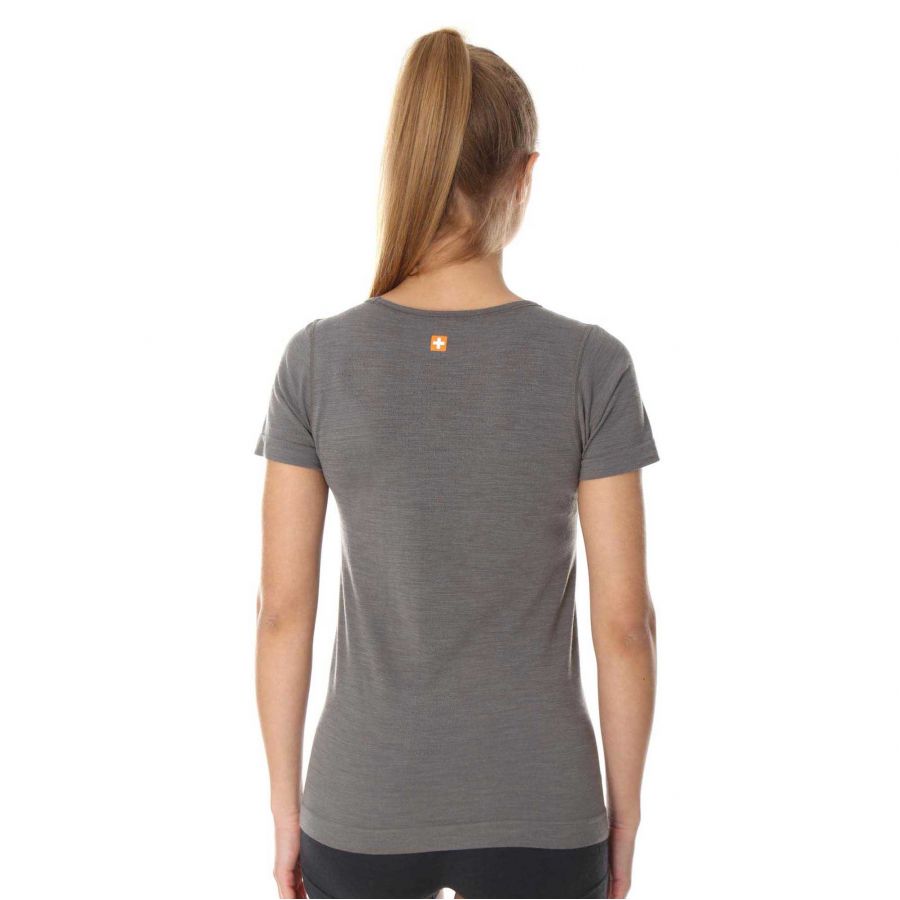 Brubeck OUTDOOR WOOL PRO T-shirt grey 3/3