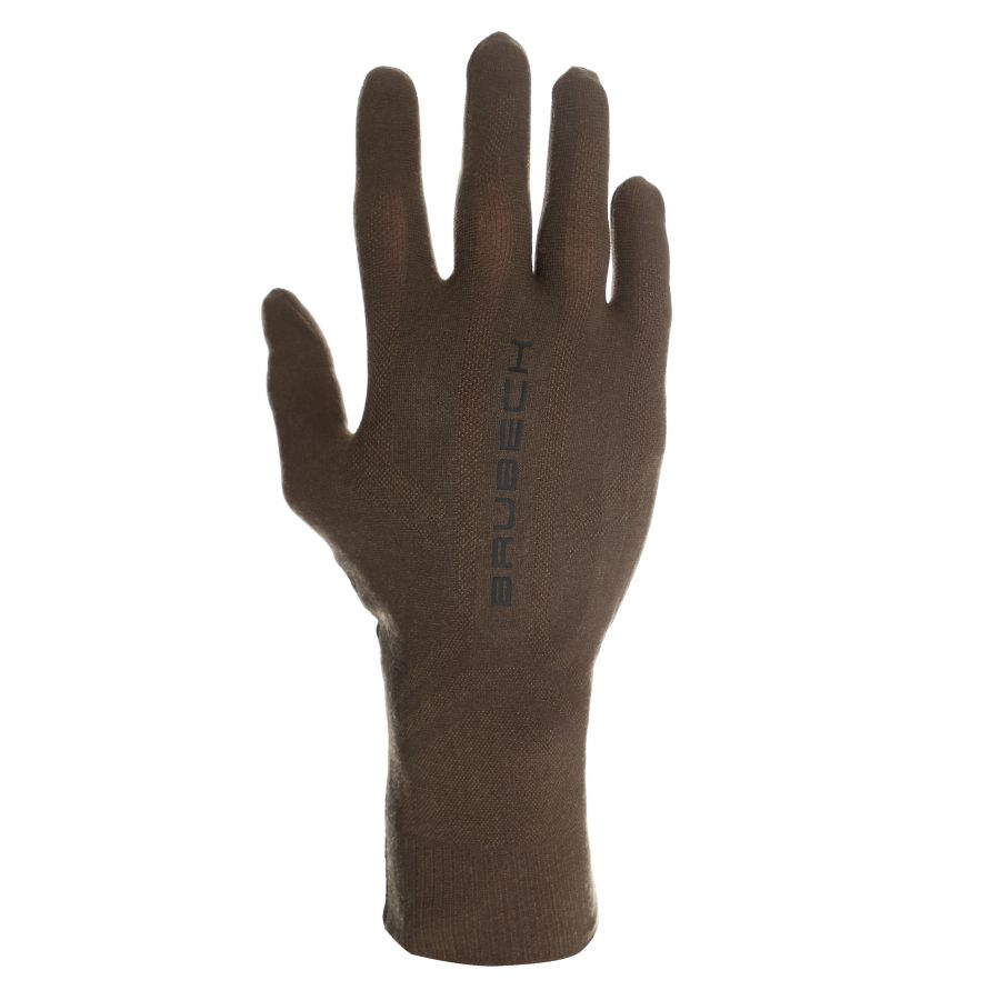 Brubeck Ranger merino khaki gloves 1/2