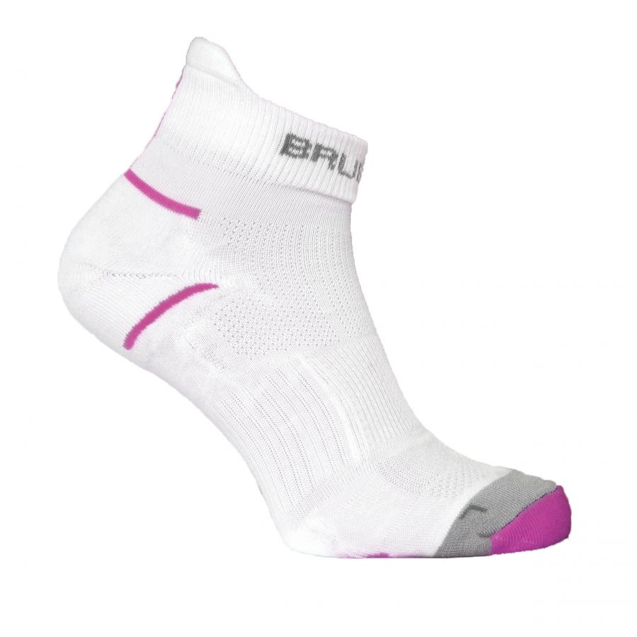 Brubeck Running Light women's socks white 1/1