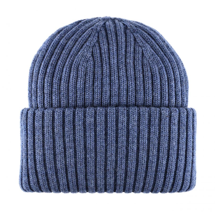 BUFF Merino Wool Hat Ervin navy blue winter hat. 4/4