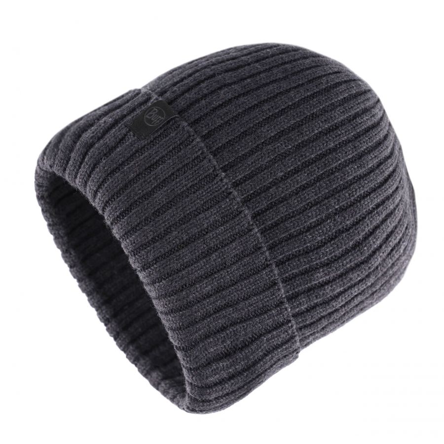 BUFF Merino Wool Hat Norval graphite winter hat 2/4
