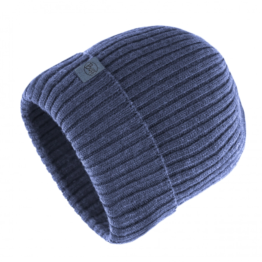 BUFF Merino Wool Hat Norval winter hat navy blue 2/4