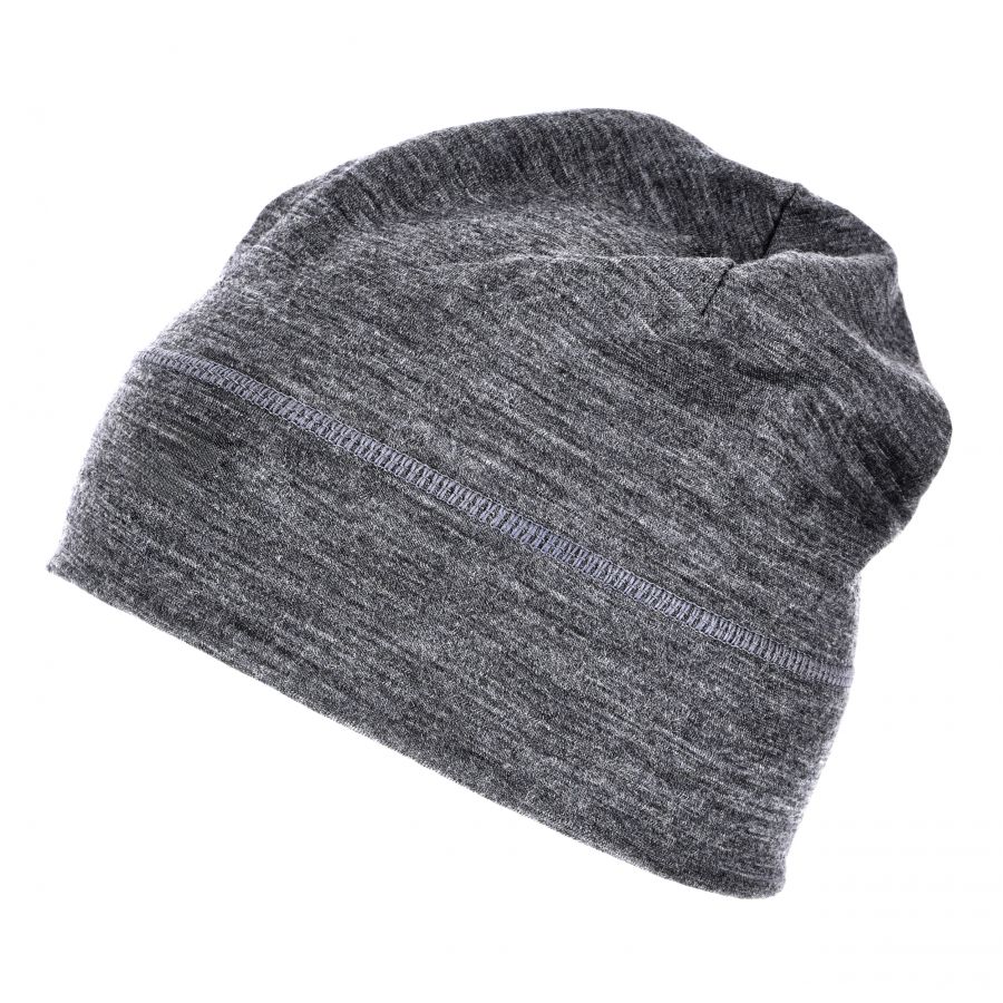BUFF unisex Merino Hat Solid gray. 3/6