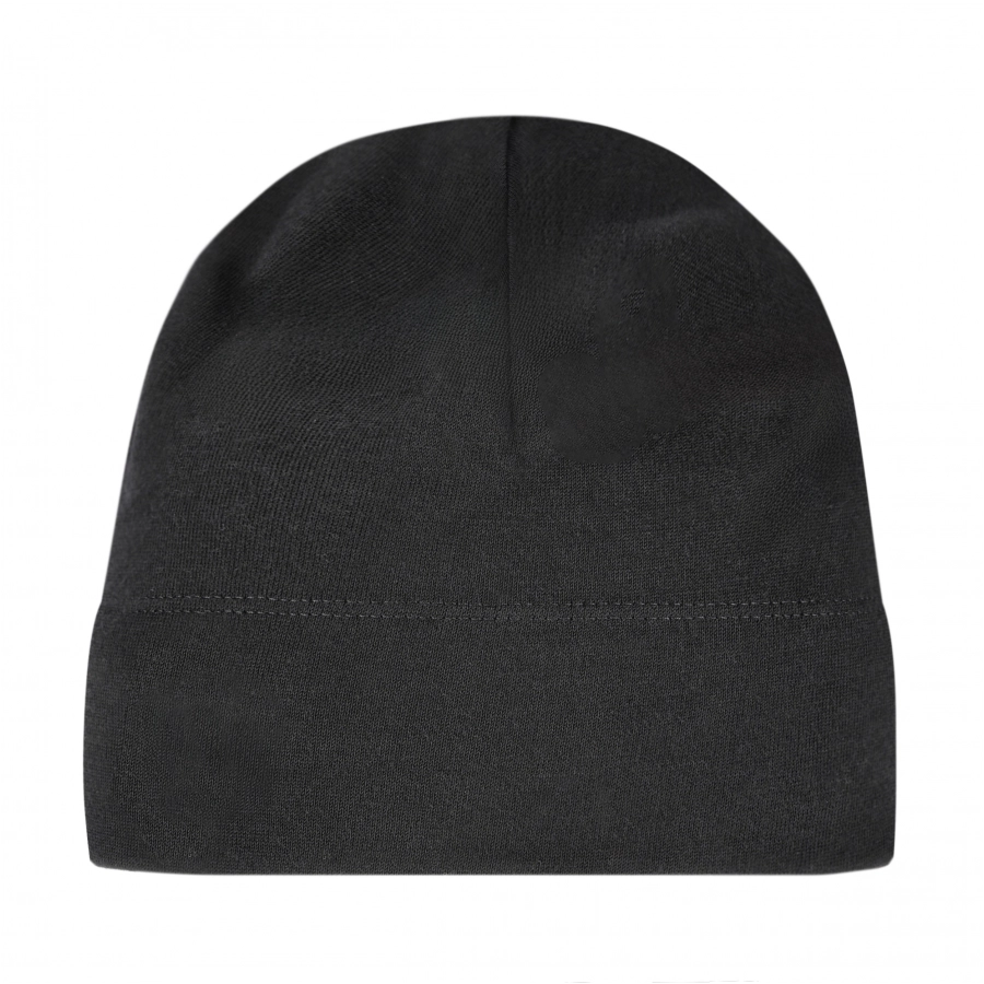 BUFF unisex Merino Midweight Hat Solid black 4/5