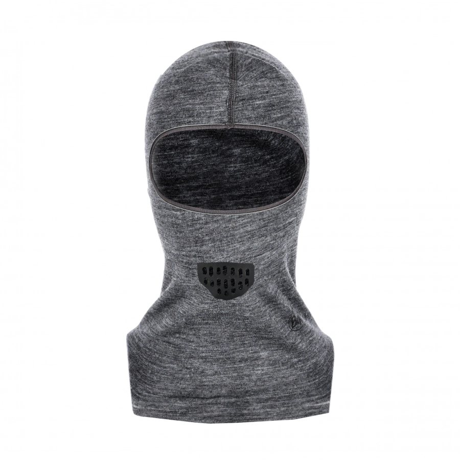 BUFF unisex Merino Wool Balaclava gray balaclava. 1/10