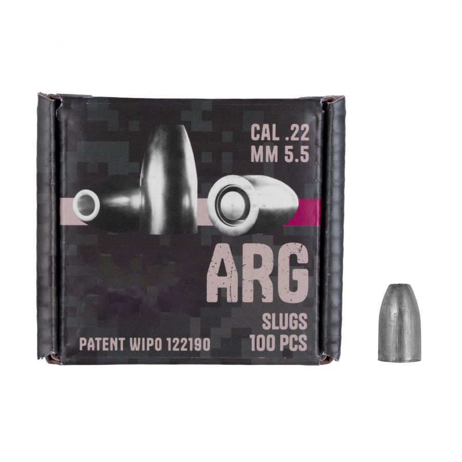 Bullet slug ARG cal .5.5 2.2g (100pcs) 1/2