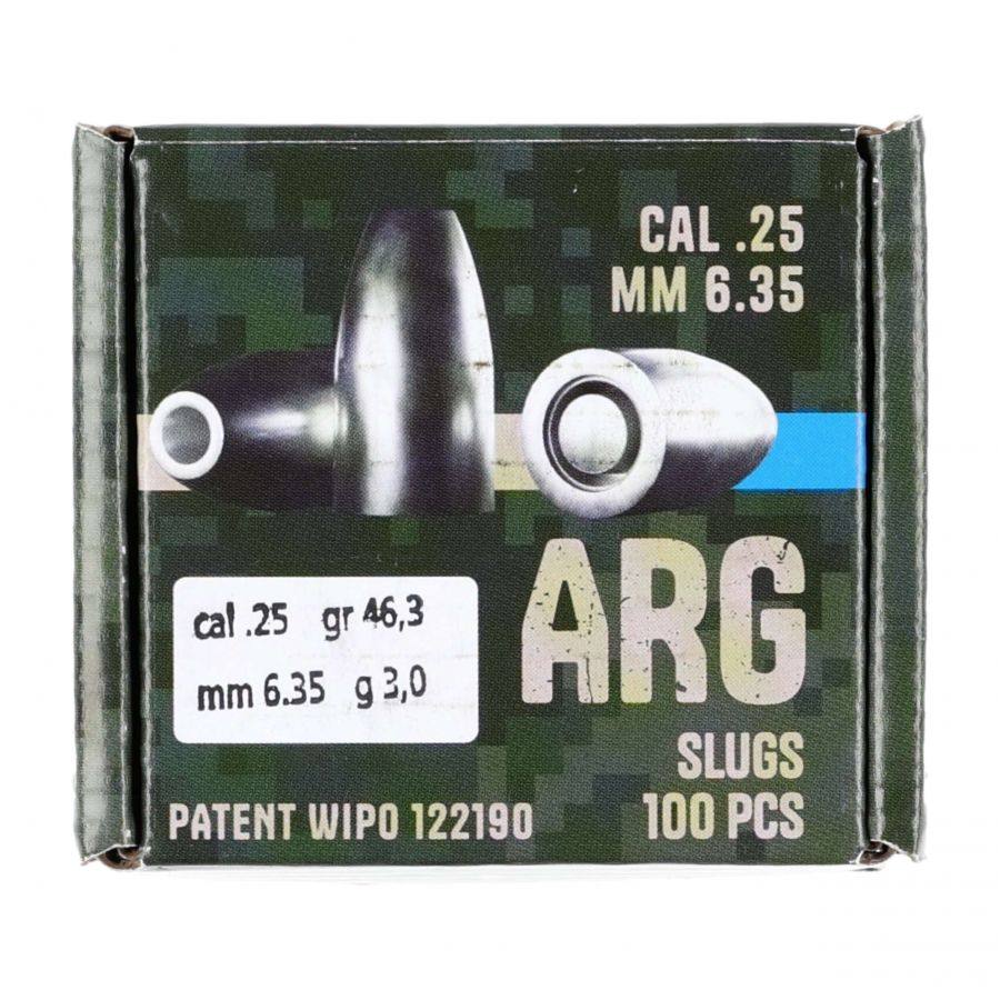 Bullet slug ARG cal .6.35 3.0g (100pcs) 1/4