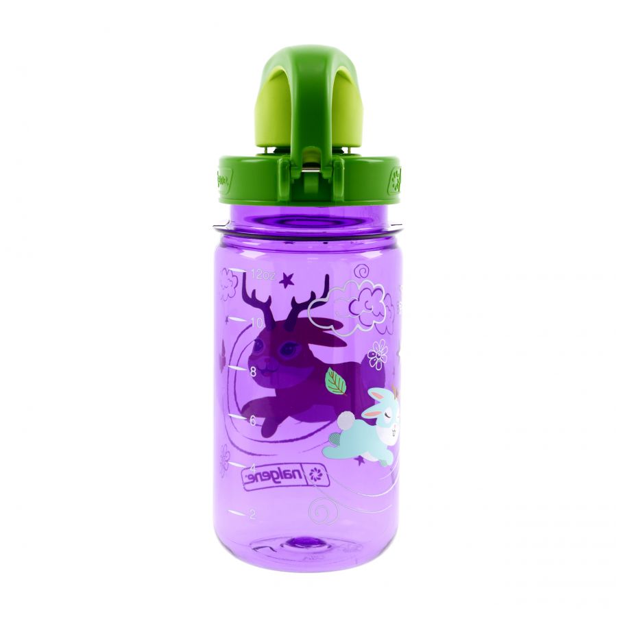 Butelka dziecięca Nalgene On The Fly 0,35 l Purple Jackalope 3/4