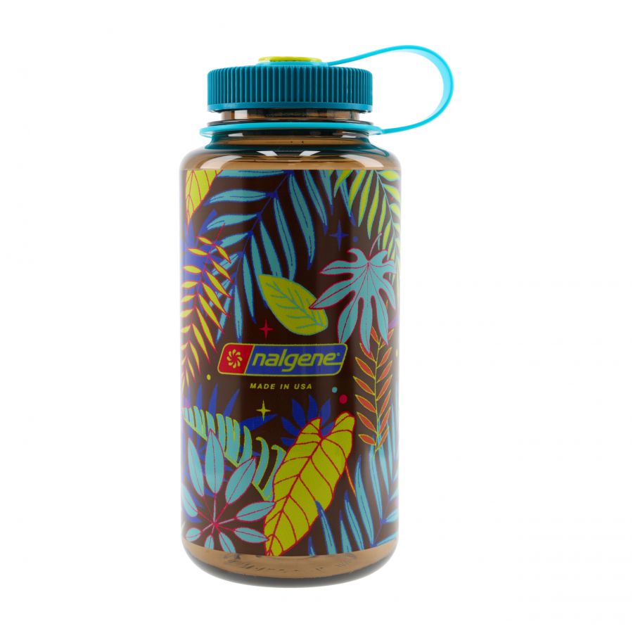 Butelka Nalgene Wide Mouth 1 l Botanical Ferns 1/4