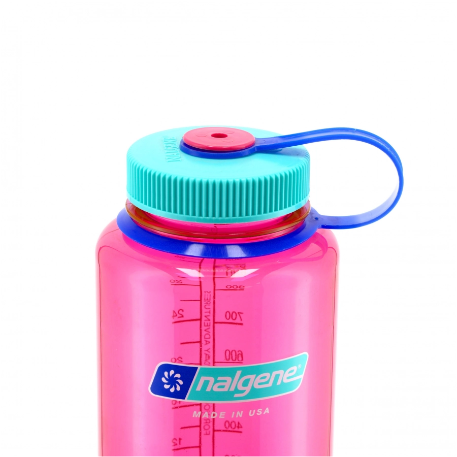 Butelka Nalgene Wide Mouth 1 l różowa z szerokim wlewem 4/4