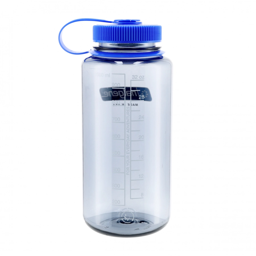 Butelka Nalgene Wide Mouth 1 l szara z szerokim wlewem 2/4