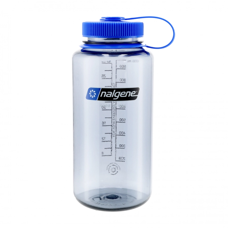 Butelka Nalgene Wide Mouth 1 l szara z szerokim wlewem 1/4