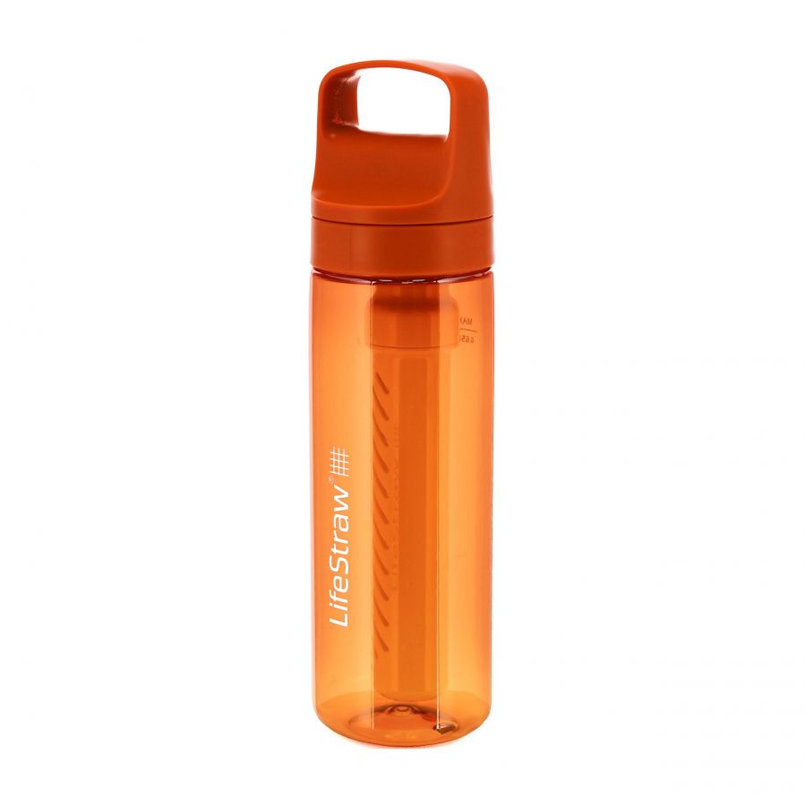 Butelka z filtrem do wody LifeStraw Go 2.0 Kyoto Orange 650 ml 2/5