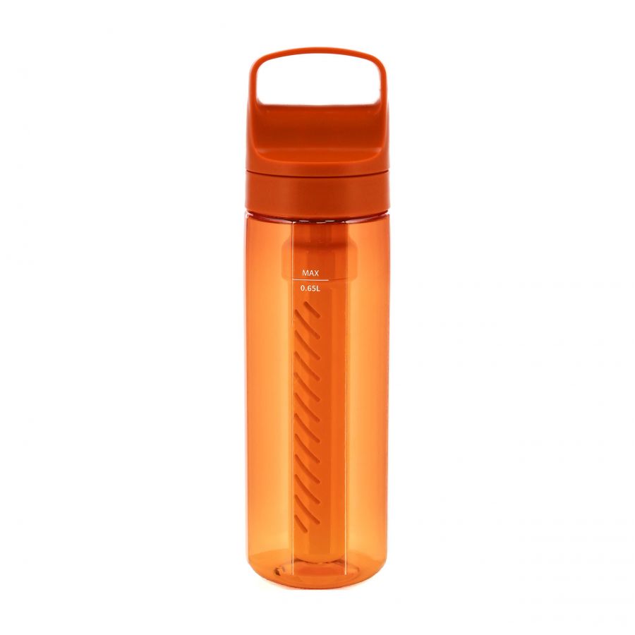 Butelka z filtrem do wody LifeStraw Go 2.0 Kyoto Orange 650 ml 3/5