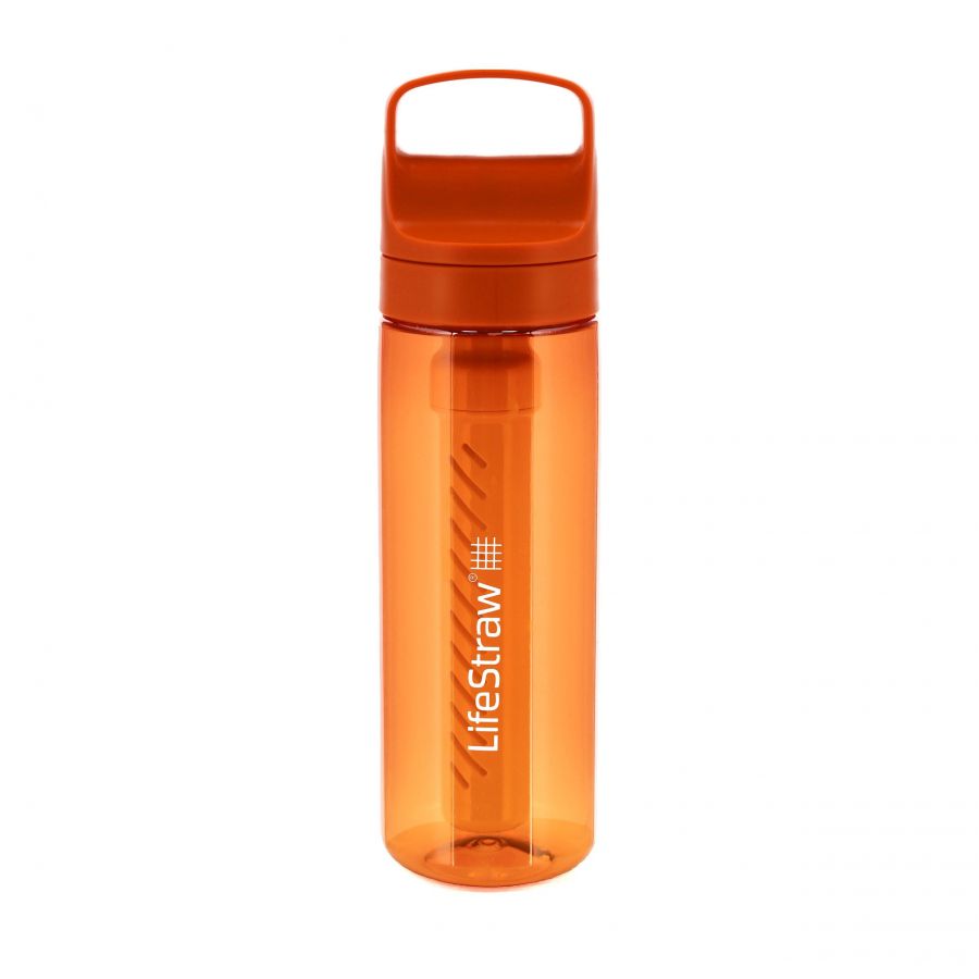 Butelka z filtrem do wody LifeStraw Go 2.0 Kyoto Orange 650 ml 1/5