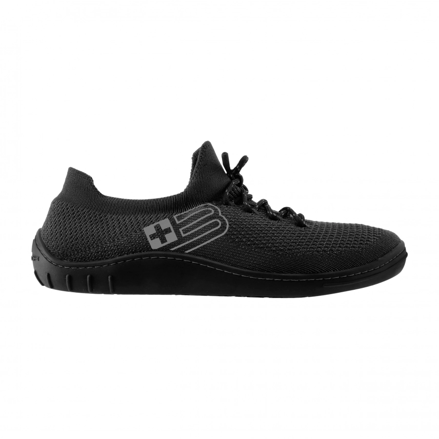 Buty Brubeck Barefoot merino czarno-czarne 1/6