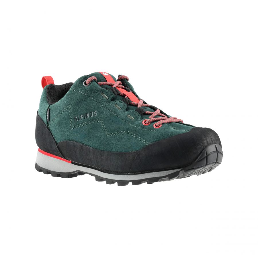 Buty damskie trekkingowe Alpinus Peneda Low HDTX, zielono-fuksjowe 2/9