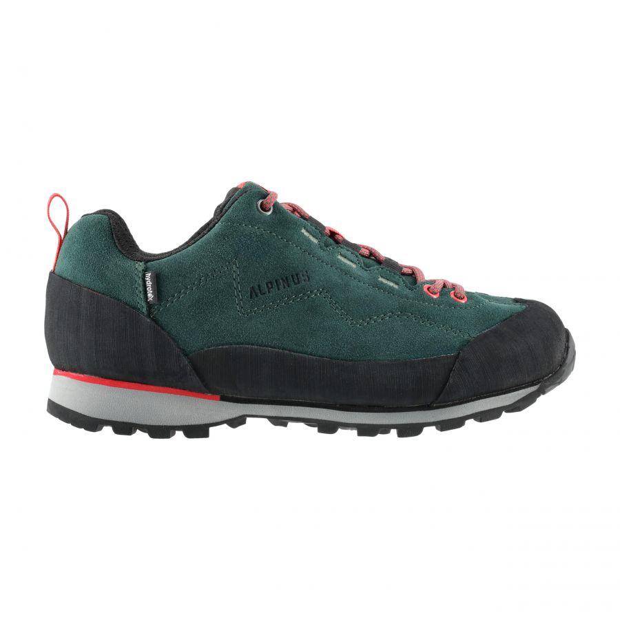 Buty damskie trekkingowe Alpinus Peneda Low HDTX, zielono-fuksjowe 1/9